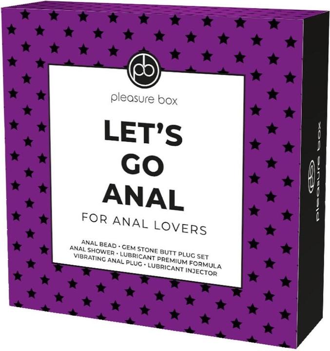 Actual product image Dreamtoys pleasure box let's go anal for anal lovers