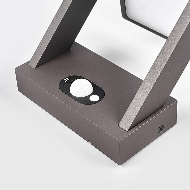 Immagine prodotto Lucande Applique Vakerian Solcelle con sensore Grafite (150 lm, IP54)