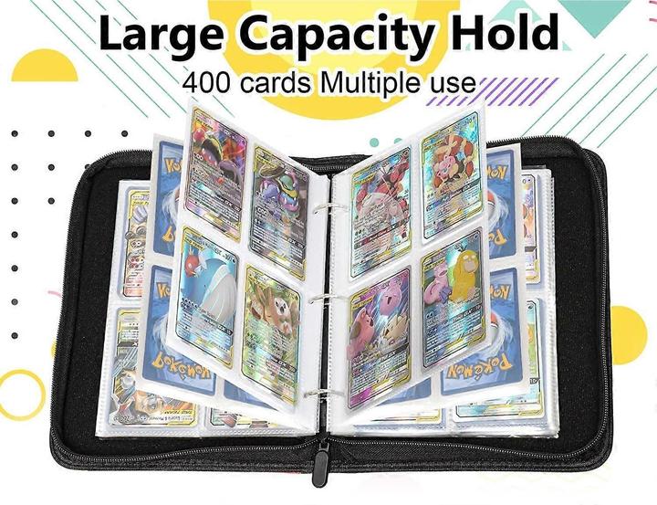 Produktbild Cbx Pokemon Sammelalbum, Sammelordner, Aufbewahrungstasche für 400 Karten
