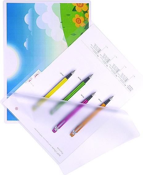 Produktbild Office Products Folie zum Laminieren von, A3, 2x125 Mikron, glänzend, 100 Stück, transparent (A3, 100 Stück, 250 µm)