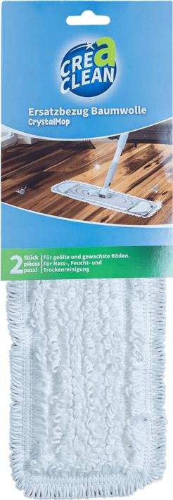 Actual product image CREaCLEAN Cotton Mop Cover for Crystal Mop Set of 2 (2 pcs.)