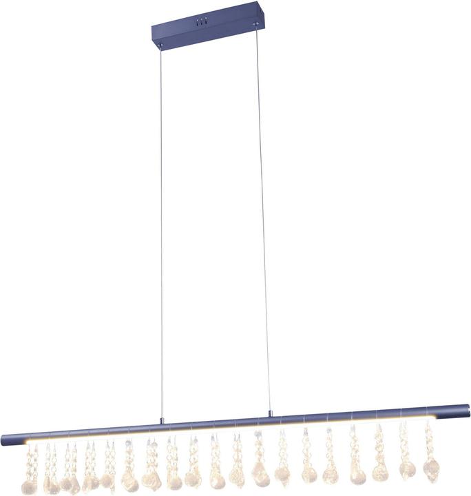 Produktbild Näve LED Pendelleuchte Nobilis l: ca. 100 cm - grau (2152 lm)
