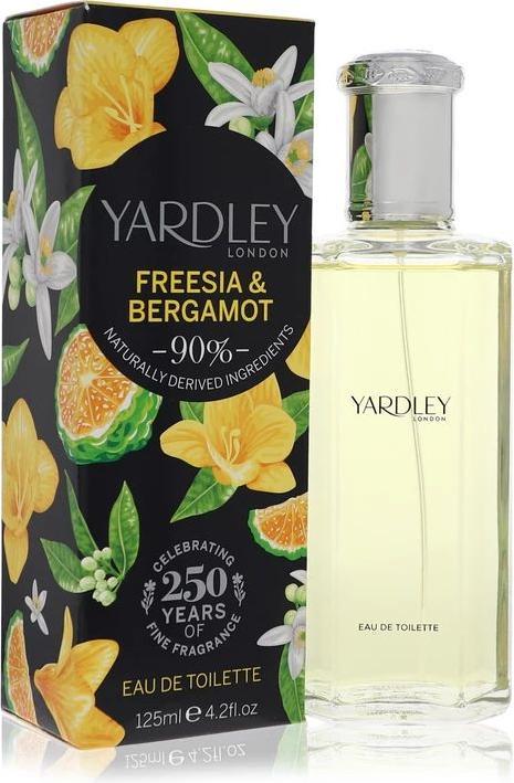 Actual product image Yardley Freesia & Bergamot by Eau de Toilette Spray 125 ml (Eau de toilette, 125 ml)