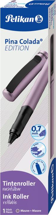 Actual product image Pelikan Rollerball Pina Colada 0.7mm mauve (Mauve, 1 x)