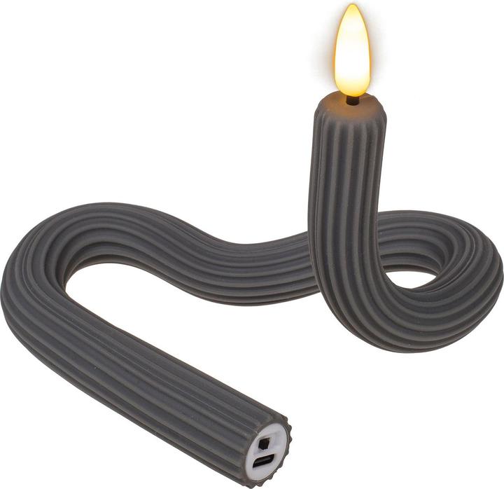 Image du produit Out of the blue Bougie LED flexible avec effet scintillant, lot de 2 (2 x)