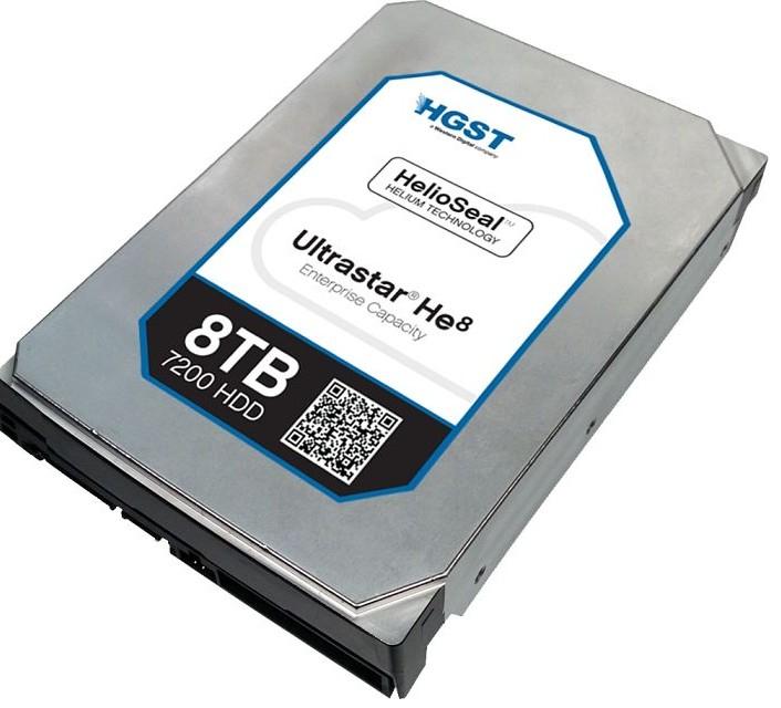 Actual product image WD Ultrastar DC SN640 U.2 PCIe 3.1 x4 NVMe SED 960GB (960 GB, 2.5")