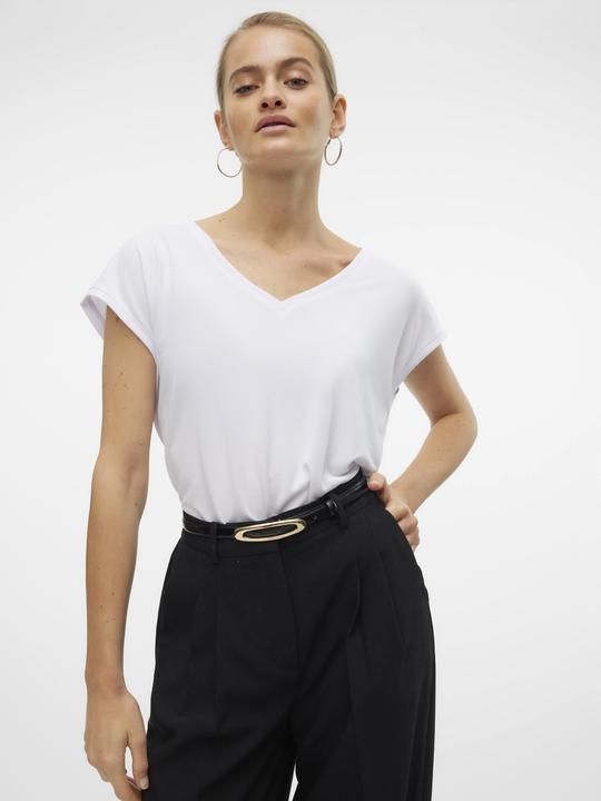 Immagine prodotto Vero Moda Top con scollo a V e maniche corte (M)