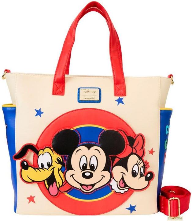 Loungefly Disney by Rucksack und Tragetasche Mickey and friends