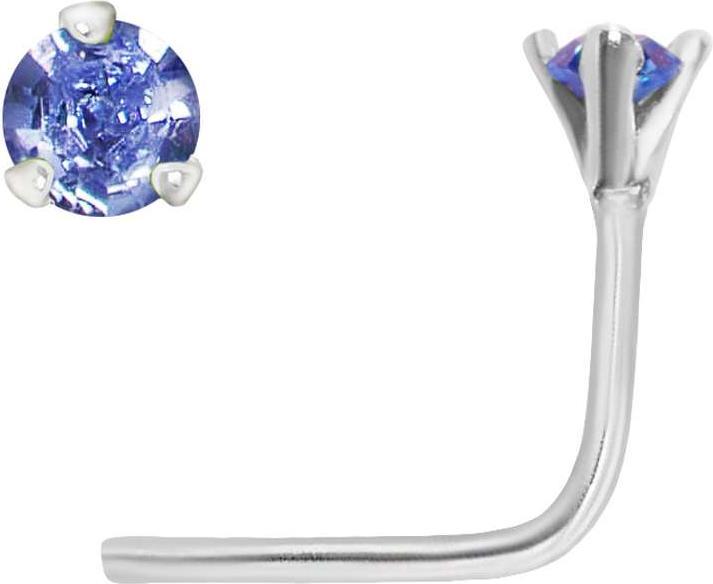 Immagine prodotto Bijouteria Piercing per naso (Argento, Zirconia)