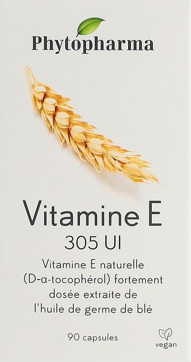 Produktbild Phytopharma Vitamin E Kaps 305 IE Ds 90 Stk (90 Stück, Kapseln, 100 g)