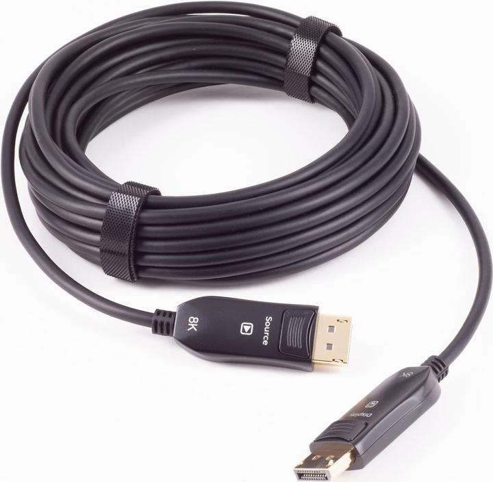 Immagine prodotto Shiverpeaks ®-BASIC-S--Cavo ottico DisplayPort, Rev1, 8K, 10m (10 m, DisplayPort)