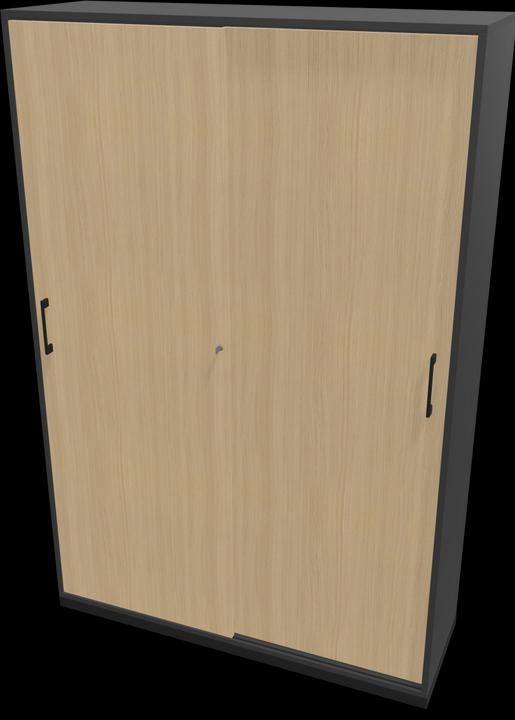 Actual product image Narbutas Choice sliding door cabinet (120 x 40 x 182 cm)