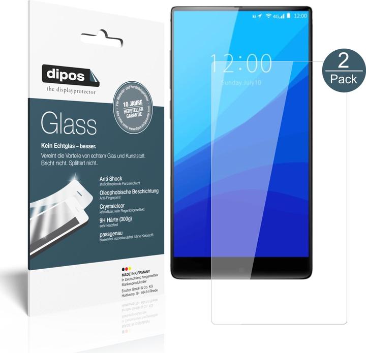 Actual product image Dipos Screen Protector Anti-Shock (2 Piece, Umidigi Crystal Plus)