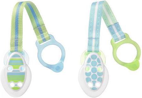 Actual product image Tommee Tippee soother holders, 2 pcs, 43336391 (2 x)
