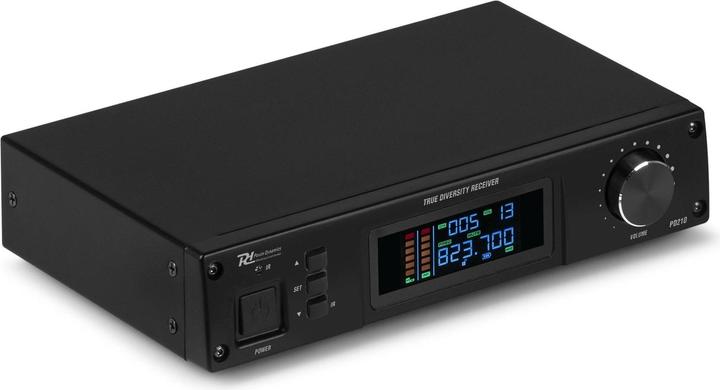 Produktbild Power Dynamics PD210 UHF microfoonsysteem met draadloze handmicrofoon - 160 kanalen -
