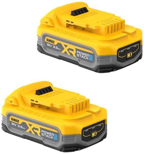 Actual product image DeWalt Powerstack Akku, 18V / 3,5 Ah, 2er Set (18 V)