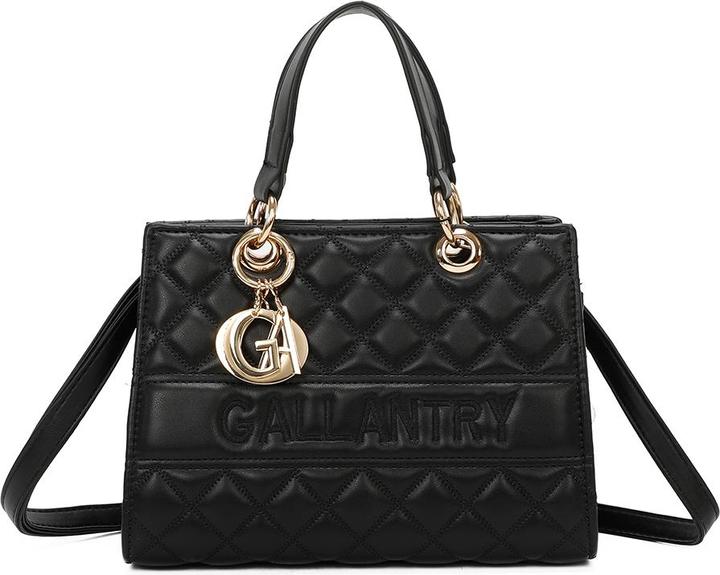 Gallantry La Matelassé Shiny Handtasche aus Kunstleder (15 l)