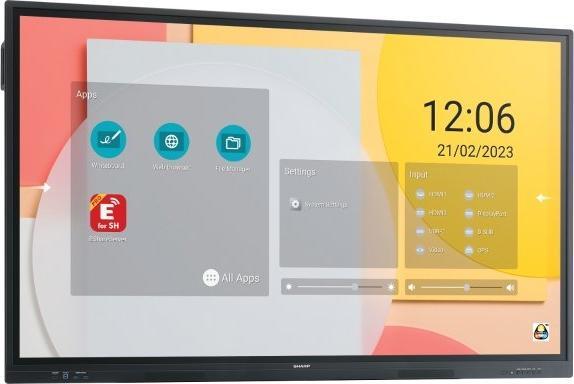 Produktbild NEC Sharp PN-LC752 Interactive Display 75", UHD, 350cd/m2 (3840 x 2160 Pixel, 75")