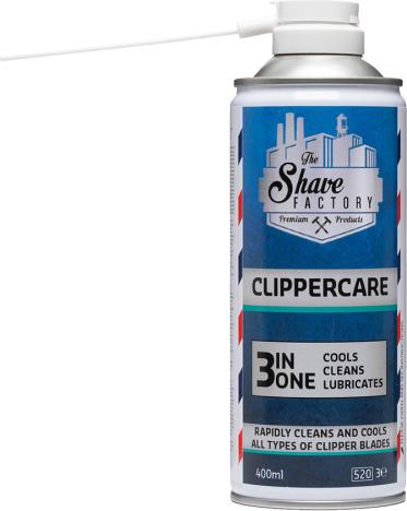 Immagine prodotto The Shave Factory Clippercare Spray Efficient Hair Clipper Care - 3in1 Spray Clear