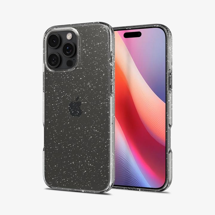 Actual product image Spigen Liquid Crystal case for iPhone 16 Pro Max 6,9" glitter crystal (Apple iPhone 16 Pro Max)