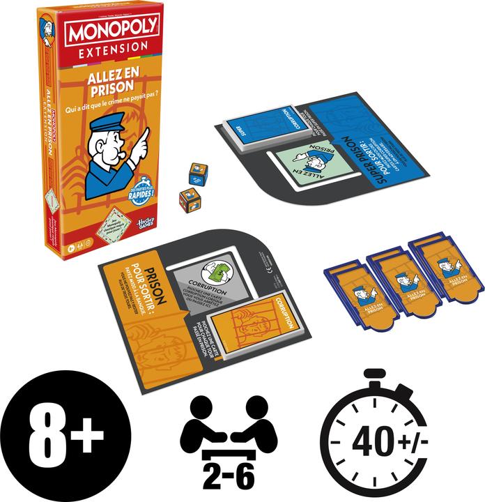 Actual product image Hasbro Gaming Monopoly Extension Prison, f (French)