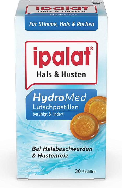 Dr. Pfleger ipalat HydroMed Halspastillen, 30 St. Pastillen (30 Stück)
