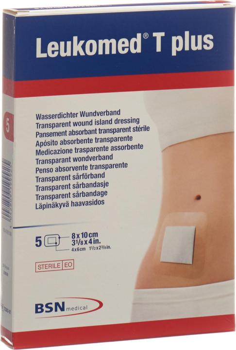 Immagine prodotto BSN T plus medicazione trasparente per ferite 8x10cm con tampone per ferite (5 x)