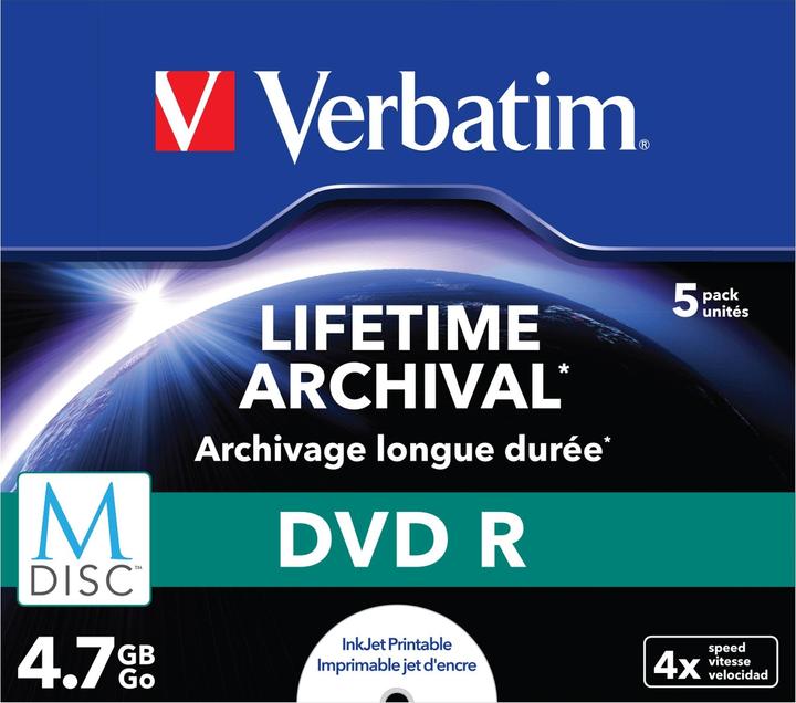 Produktbild Verbatim JewelCase (5 x)