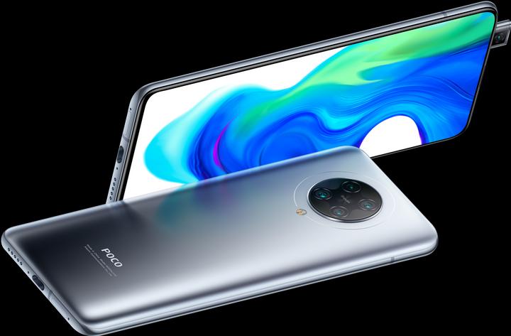 Actual product image Xiaomi Poco F2 Pro (256 GB, Cyber grey, 6.67", Dual SIM, 64 Mpx, 5G)