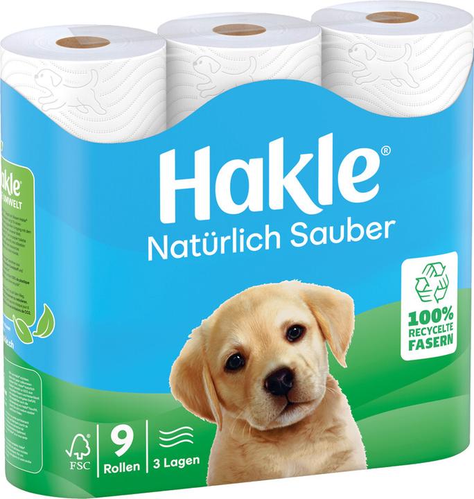 Produktbild Hakle Naturals (9 x)