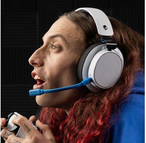 Actual product image Skullcandy SLYR Pro Playstation Gaming Wired Over Ear (Cable, Wireless)