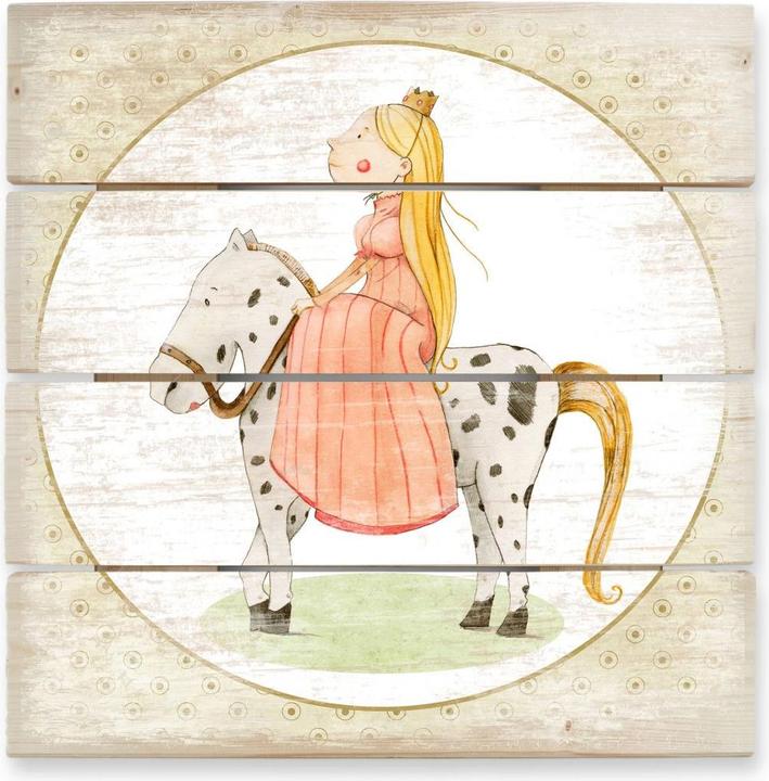Trenddeko Loske - Prinzessin (40 x 41.5 cm)