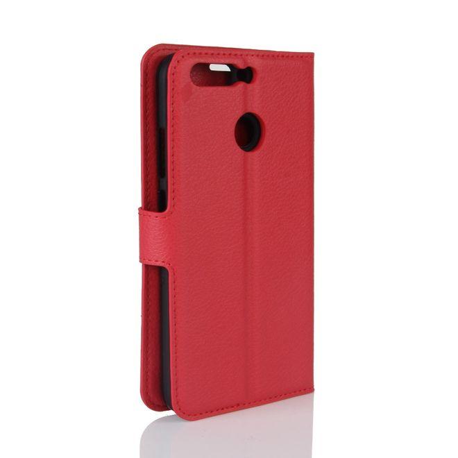 Actual product image MU Classic Litchi Leather Bookcover Series (Honor 8 Pro)
