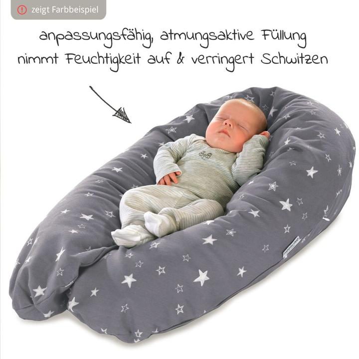 Produktbild Theraline Stillkissen "Das Original" mit Dinkel Füllung inkl. Bezug 190 cm (190 cm)