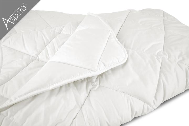 Produktbild Aspero Bio-Baumwoll-Bettdecke AJACCIO (1200 g, 155 x 220 cm)