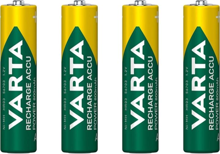 Image du produit Varta Recharger Accu Power (4 pcs, AAA, 800 mAh)