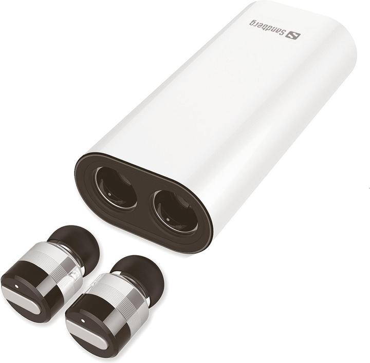 Sandberg Bluetooth Earbuds + Powerbank (3 h, Wireless)