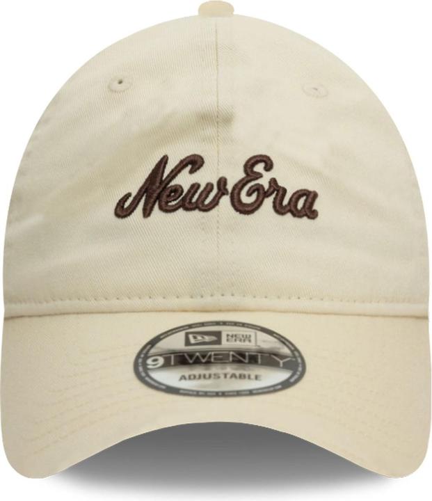 Produktbild New Era 9Twenty Casual Cap - Midi Brand Script Beige
