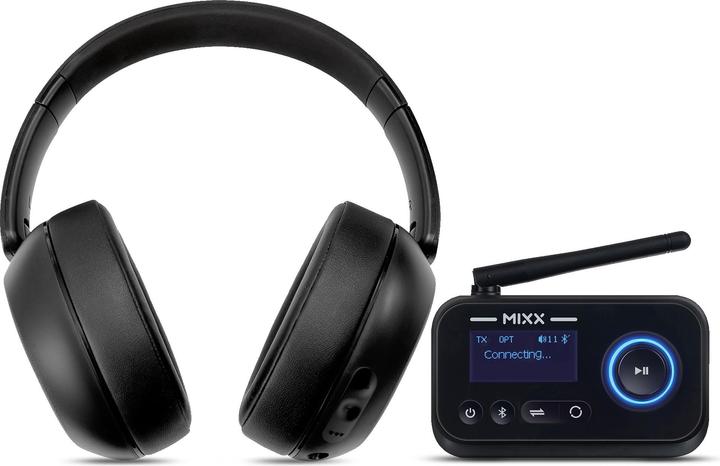 Image du produit Mixx Casque StreamQ TV + StreamPort TV noir (40 h, Filaire)