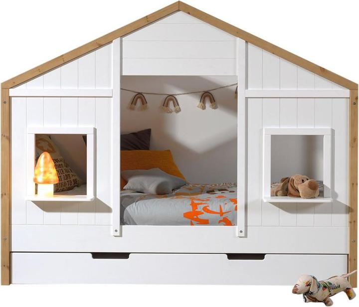 Actual product image Vipack Babs house bed incl. pull-out box (90 x 200 cm)
