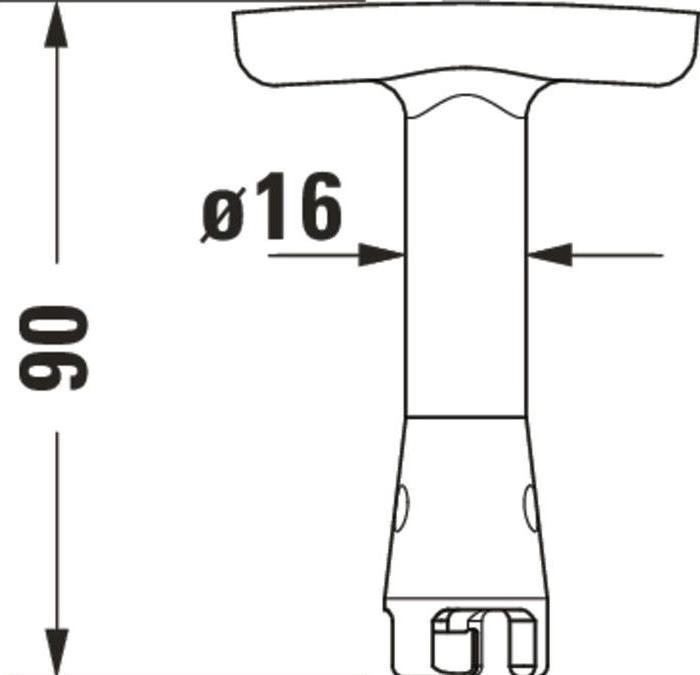 Produktbild Duravit Serviceschlüssel
