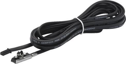 Produktbild Danfoss AKS 11 8,5m, AMP - Temp.sensor, -40-100gr, 1000 Ohm, Klasse B, AMP, PVC, 8,5m