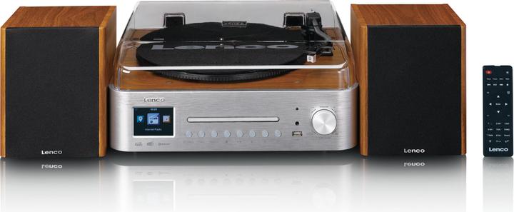 Productafbeelding Lenco MC-660WDSI - Hifi-set met internet, DAB+ en FM-radio - Zwart (WiFi, Bluetooth, 2x 20 W)
