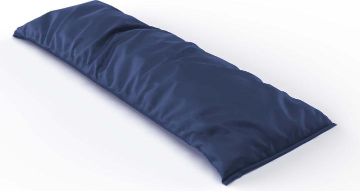 Image du produit Lotus Bettwaren Oreiller pour dormir sur le côté Housse en satin uni (Taie d'oreiller, 40 x 130 cm)