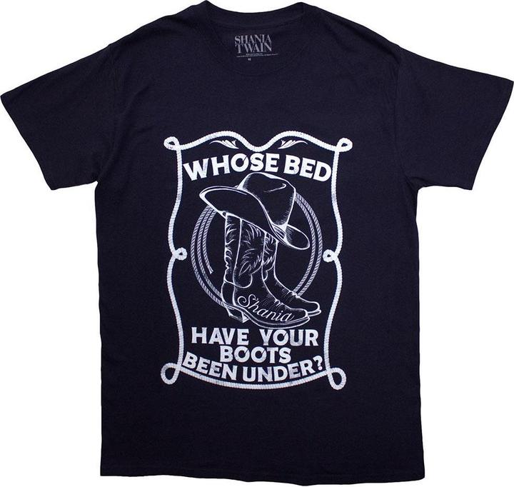 Immagine prodotto Universal Textiles Whose Bed Have Your Boots Been Under? Maglietta Adulto Unisex (M)