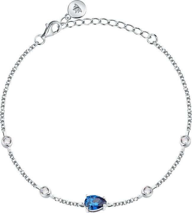 Morellato Charming silver bracelet with zircons Tesori SAIW201 (19 cm, Silber 925)