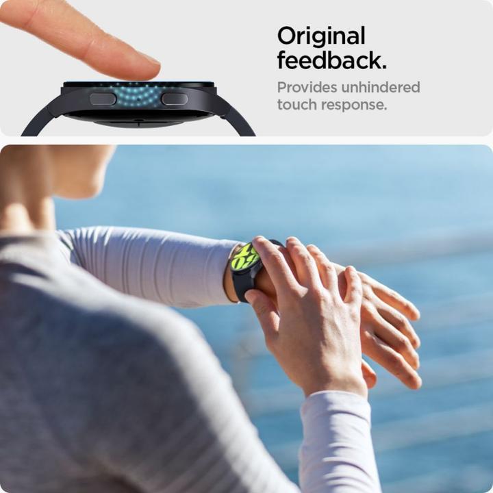 Actual product image Spigen Glas.tR EZ Fit