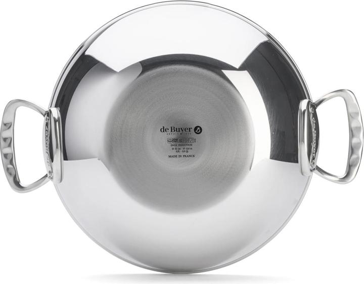 Actual product image de Buyer Affinity Wok mit zwei Griffen (32 cm, Wok, Stainless steel)