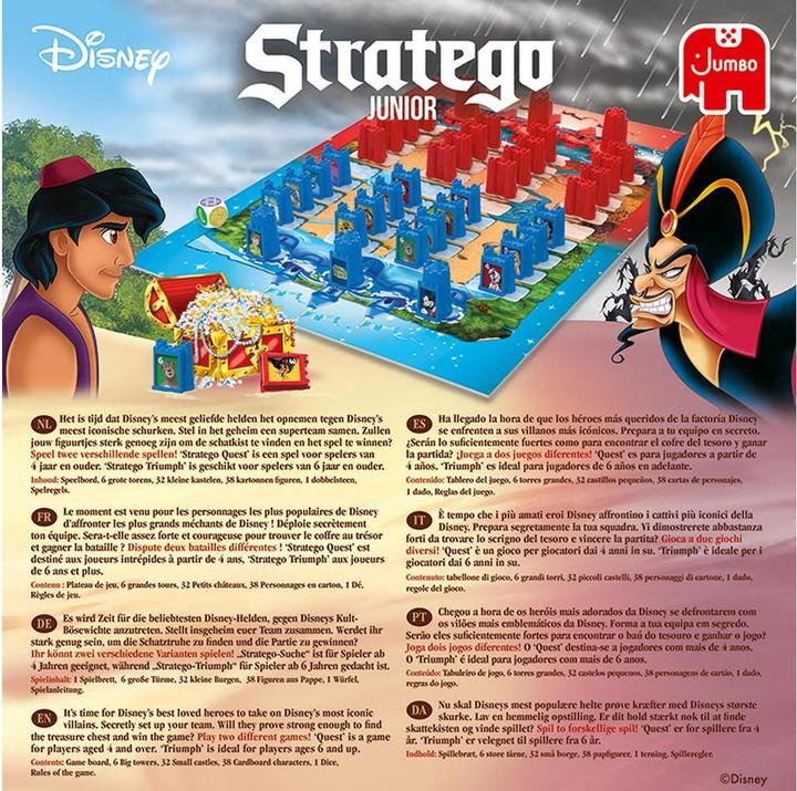 Produktbild Jumbo Stratego Junior Disney (Deutsch, Französisch, Italienisch)