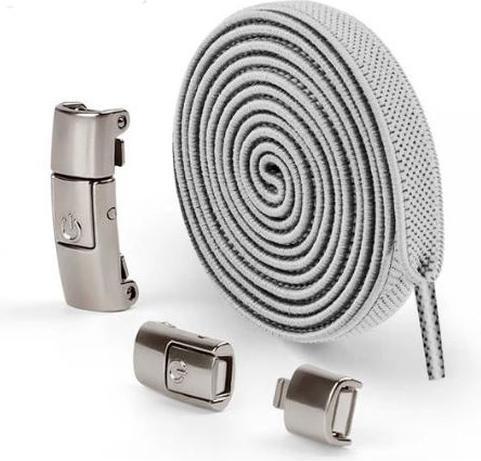MU Classic Press Lock Series 1 Paar Elastische Schnürsenkel (100 cm)